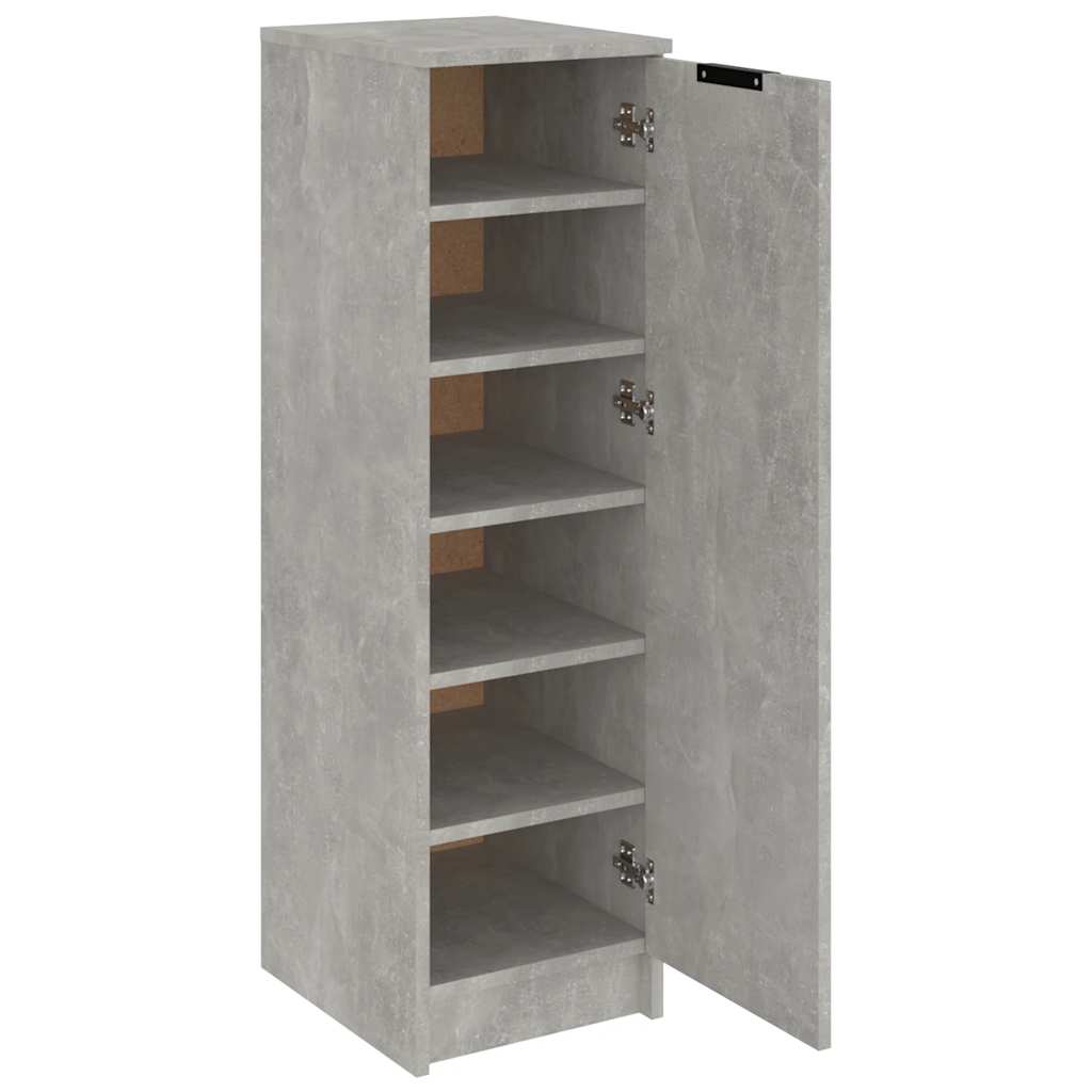 vidaXL Pantofar, gri beton, 30x35x100 cm, lemn compozit vidaXL Pantofar, gri beton, 30x35x100 cm, lemn compozit