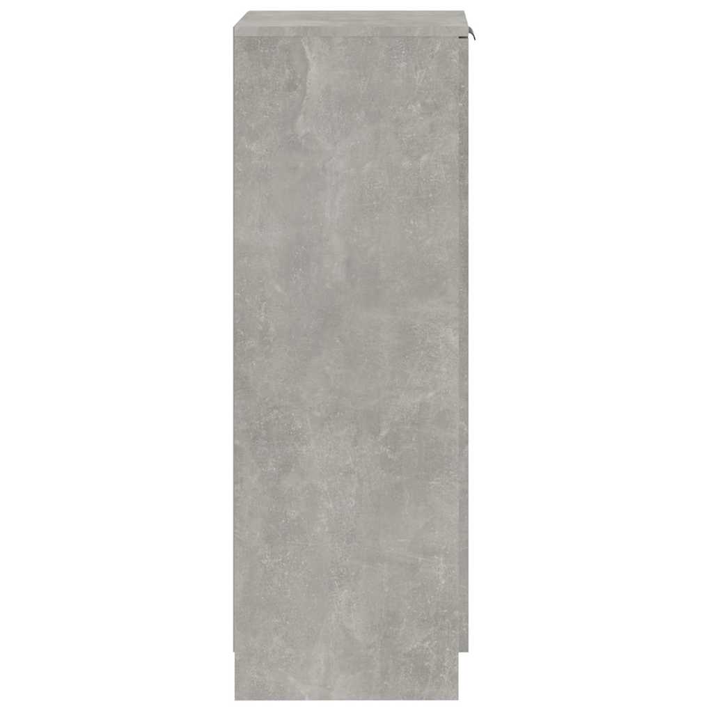 vidaXL Pantofar, gri beton, 30x35x100 cm, lemn compozit vidaXL Pantofar, gri beton, 30x35x100 cm, lemn compozit