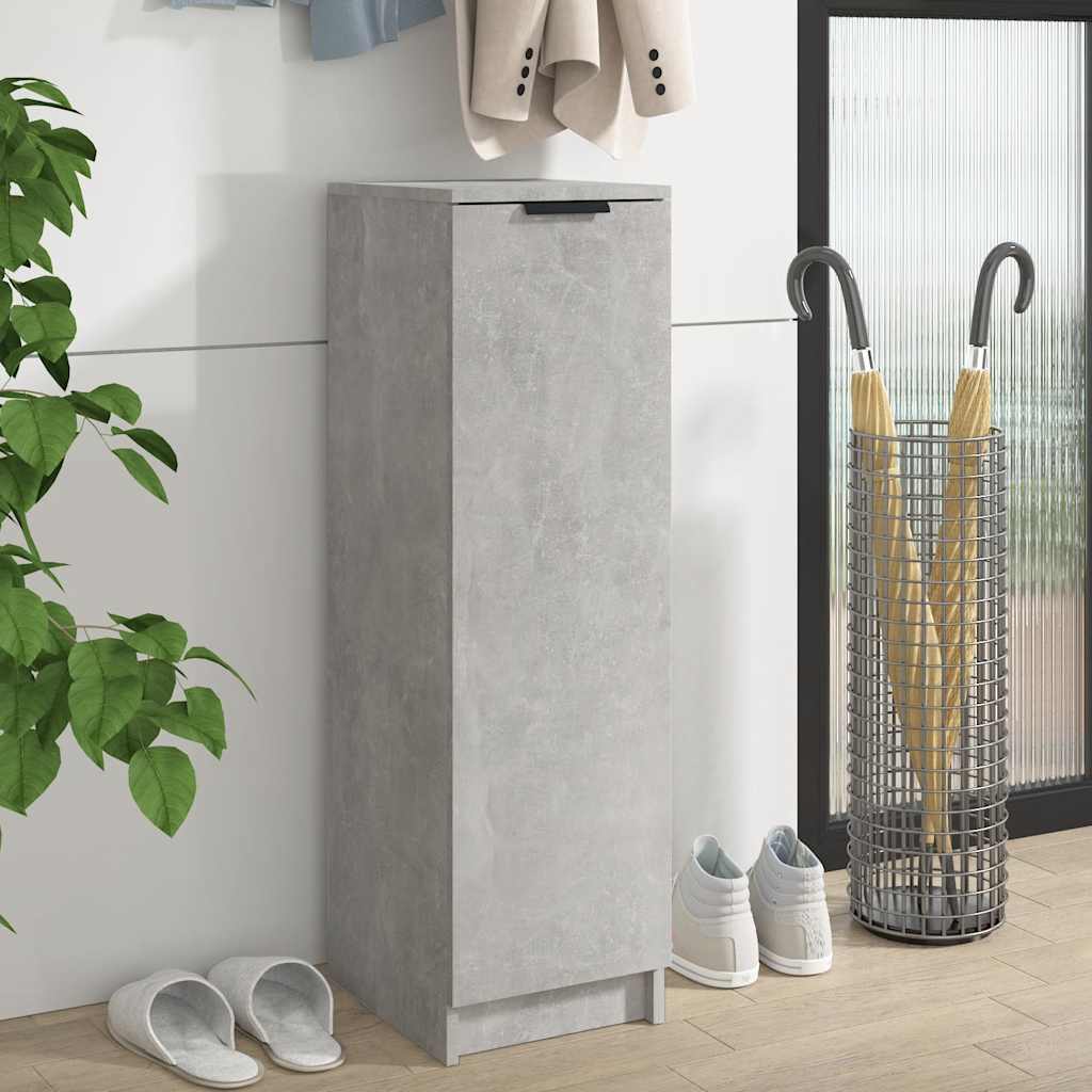 vidaXL Pantofar, gri beton, 30x35x100 cm, lemn compozit vidaXL Pantofar, gri beton, 30x35x100 cm, lemn compozit