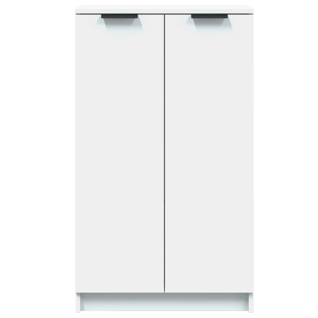 vidaXL Dulap pentru încălțăminte alb 59x35x100 cm lemn prelucrat vidaXL Dulap pentru încălțăminte alb 59x35x100 cm lemn prelucrat