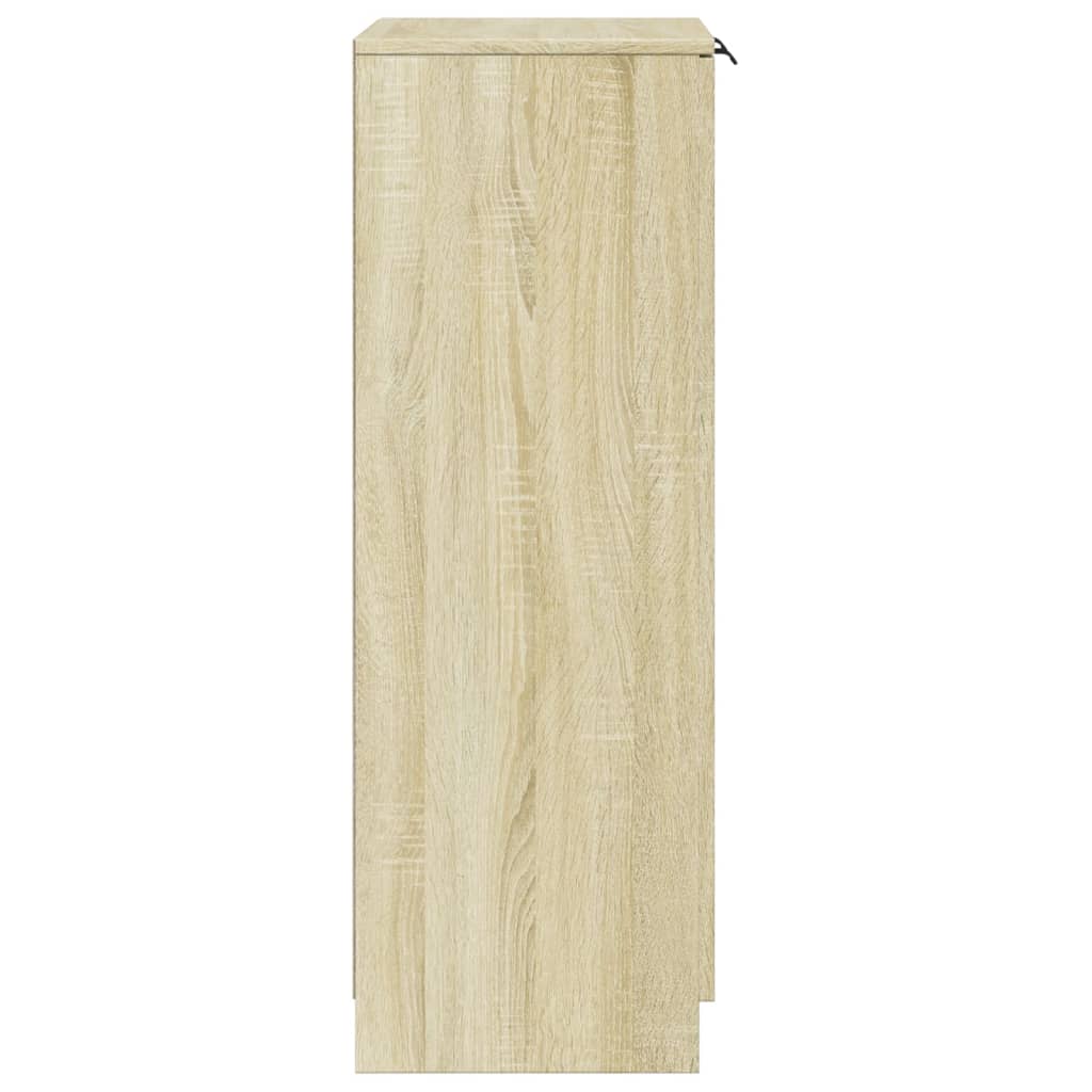 vidaXL Pantofar, stejar sonoma, 59x35x100 cm, lemn compozit