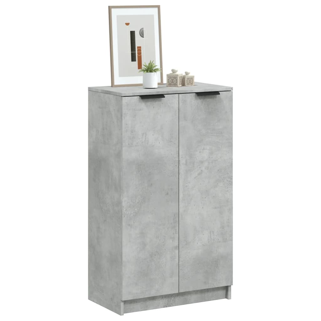 vidaXL Pantofar, gri beton, 59x35x100 cm, lemn compozit vidaXL Pantofar, gri beton, 59x35x100 cm, lemn compozit