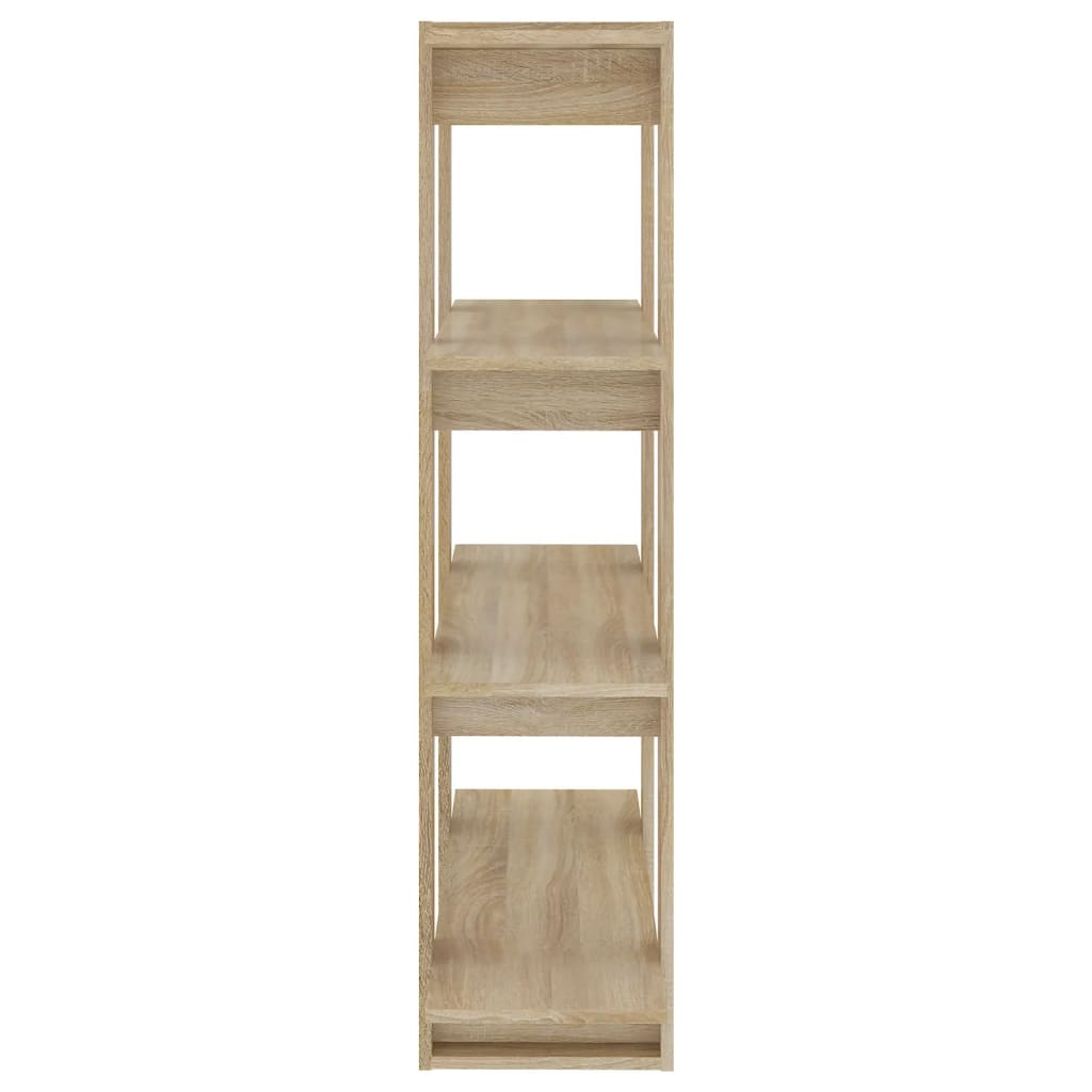 vidaXL Bibliotecă/Separator cameră, stejar sonoma, 100x30x123,5 cm vidaXL Bibliotecă/Separator cameră, stejar sonoma, 100x30x123,5 cm