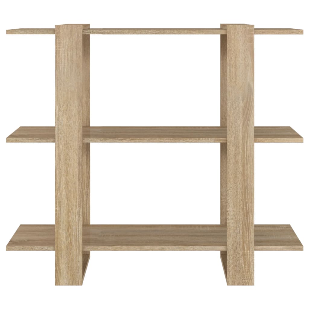 vidaXL Bibliotecă/Separator cameră, stejar sonoma, 100x30x87 cm vidaXL Bibliotecă/Separator cameră, stejar sonoma, 100x30x87 cm