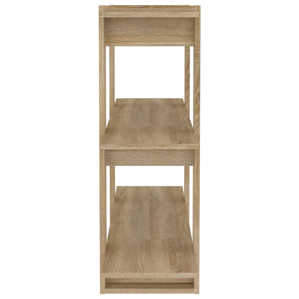 vidaXL Bibliotecă/Separator cameră, stejar sonoma, 100x30x87 cm vidaXL Bibliotecă/Separator cameră, stejar sonoma, 100x30x87 cm