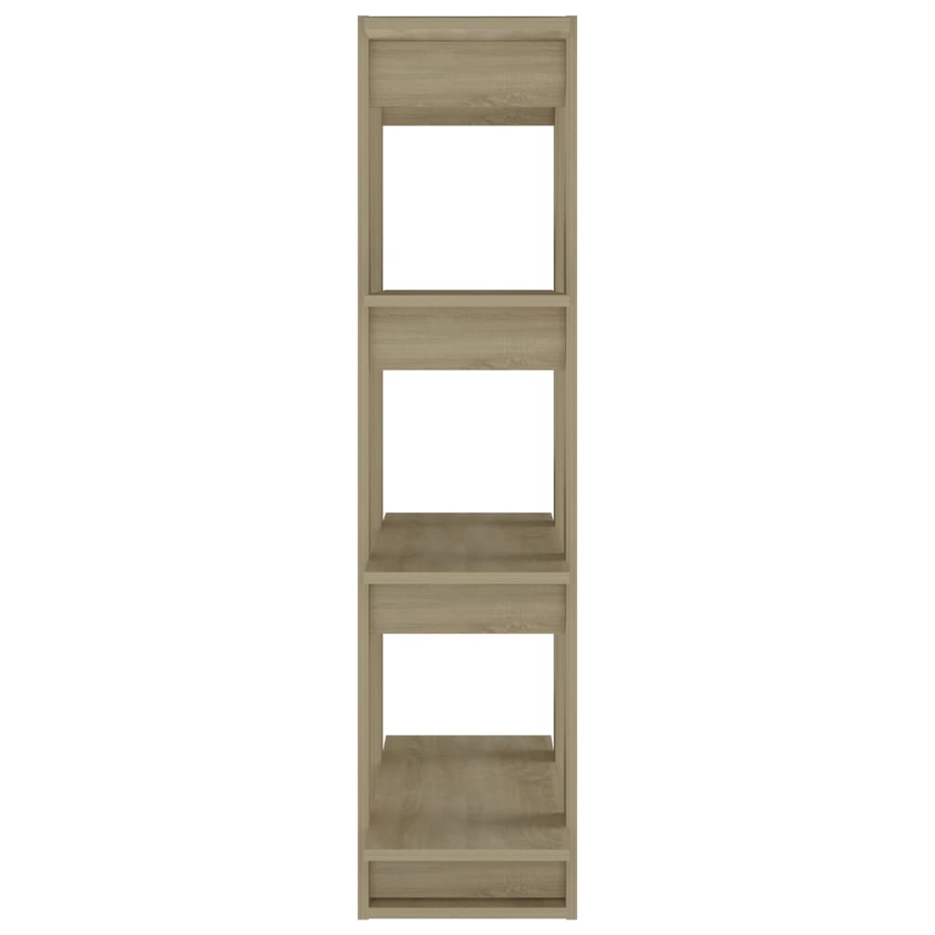 vidaXL Bibliotecă/Separator cameră, stejar sonoma, 80x30x123,5 cm vidaXL Bibliotecă/Separator cameră, stejar sonoma, 80x30x123,5 cm