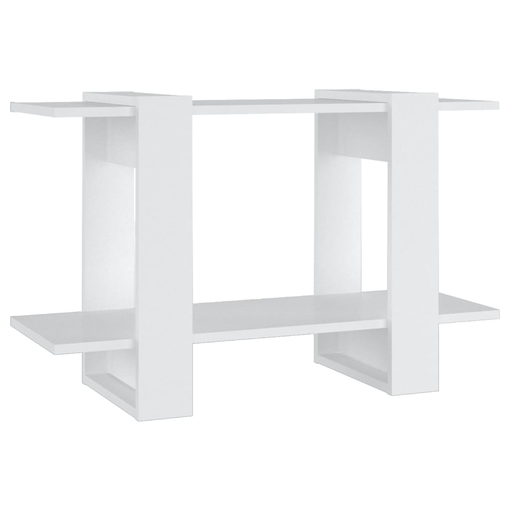 vidaXL Bibliotecă/Separator cameră, alb, 80x30x51 cm