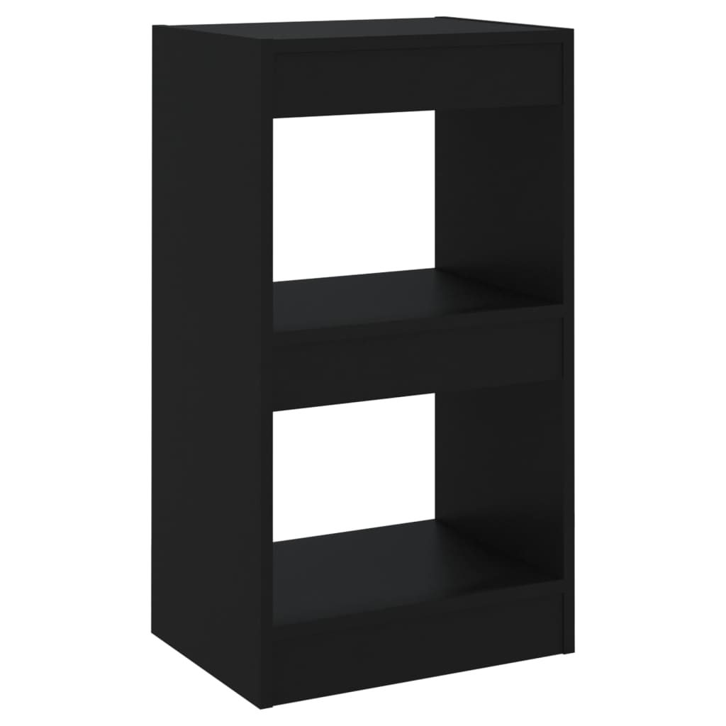 vidaXL Bibliotecă/Separator cameră, negru, 40x30x72 cm vidaXL Bibliotecă/Separator cameră, negru, 40x30x72 cm