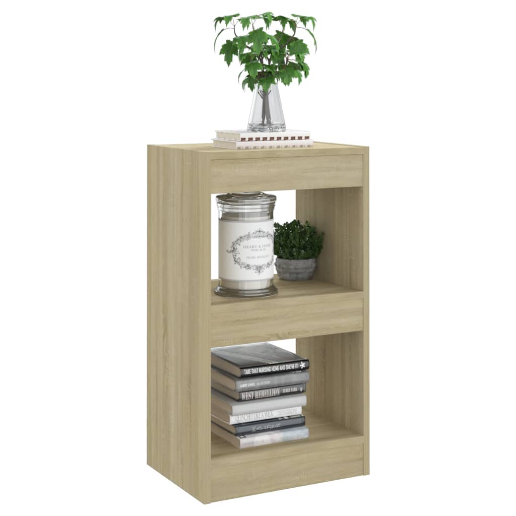 vidaXL Bibliotecă/Separator cameră, stejar sonoma, 40x30x72 cm vidaXL Bibliotecă/Separator cameră, stejar sonoma, 40x30x72 cm