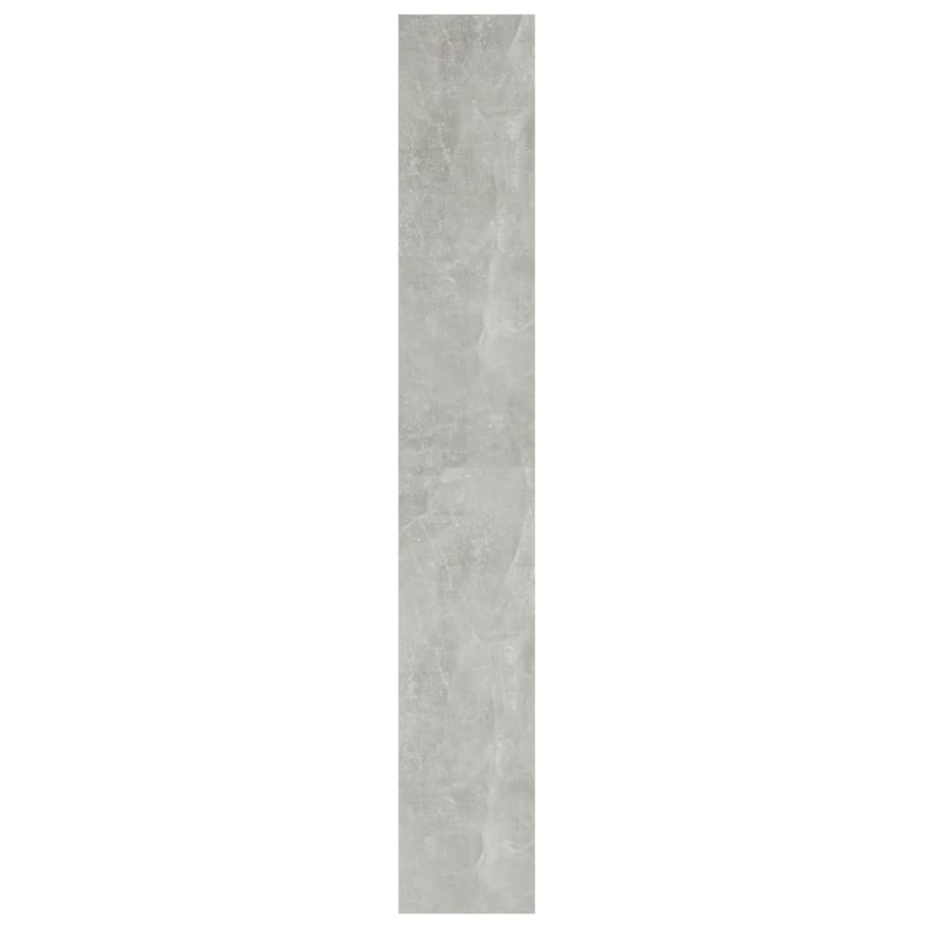 vidaXL Bibliotecă/Separator cameră, gri beton, 40x30x198 cm vidaXL Bibliotecă/Separator cameră, gri beton, 40x30x198 cm