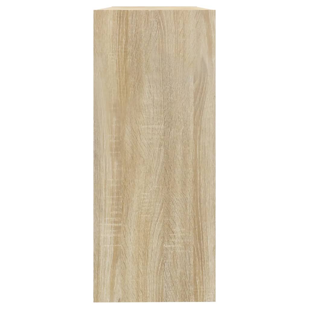 vidaXL Bibliotecă/Separator cameră, stejar sonoma, 100x30x72 cm vidaXL Bibliotecă/Separator cameră, stejar sonoma, 100x30x72 cm