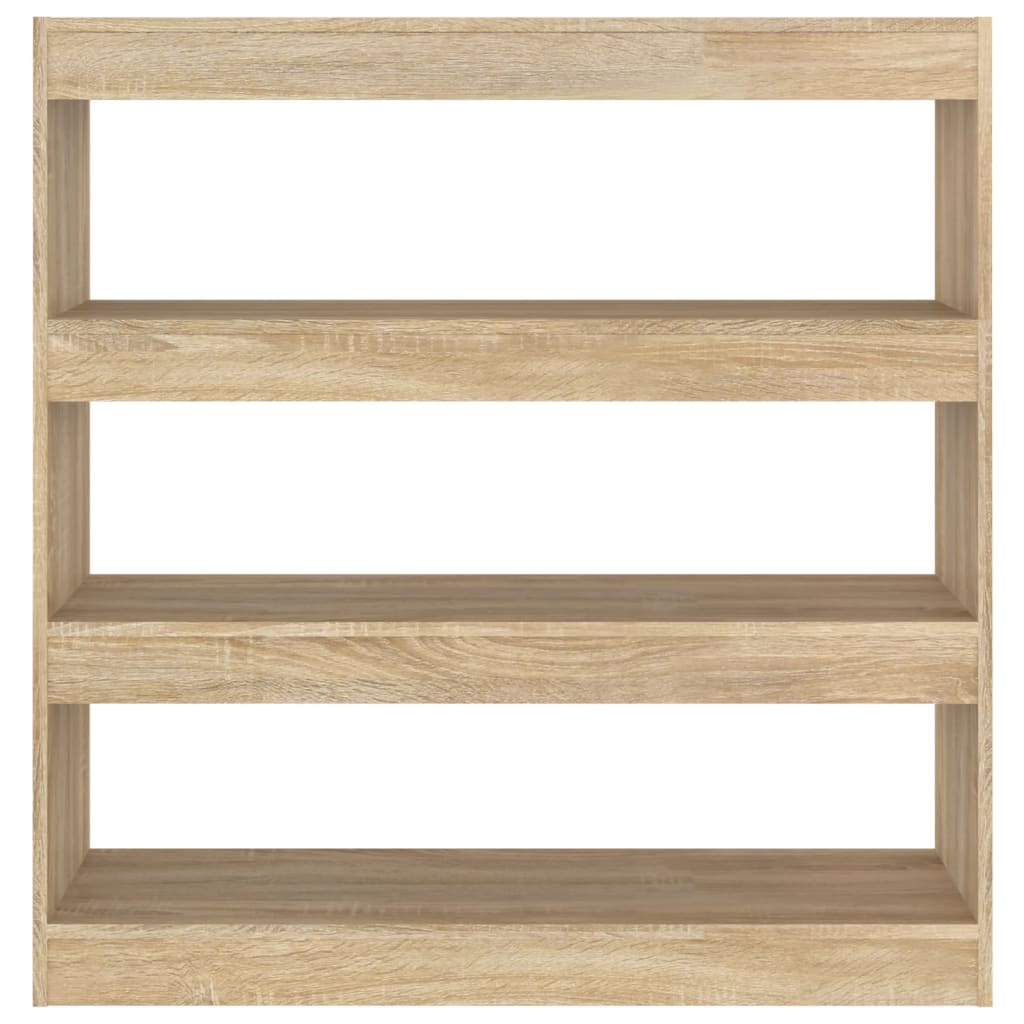 vidaXL Bibliotecă/Separator cameră, stejar sonoma, 100x30x103 cm vidaXL Bibliotecă/Separator cameră, stejar sonoma, 100x30x103 cm