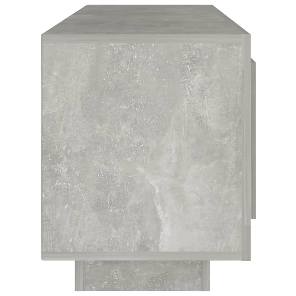 vidaXL Comodă TV, gri beton, 102x35x45 cm, lemn prelucrat vidaXL Comodă TV, gri beton, 102x35x45 cm, lemn prelucrat