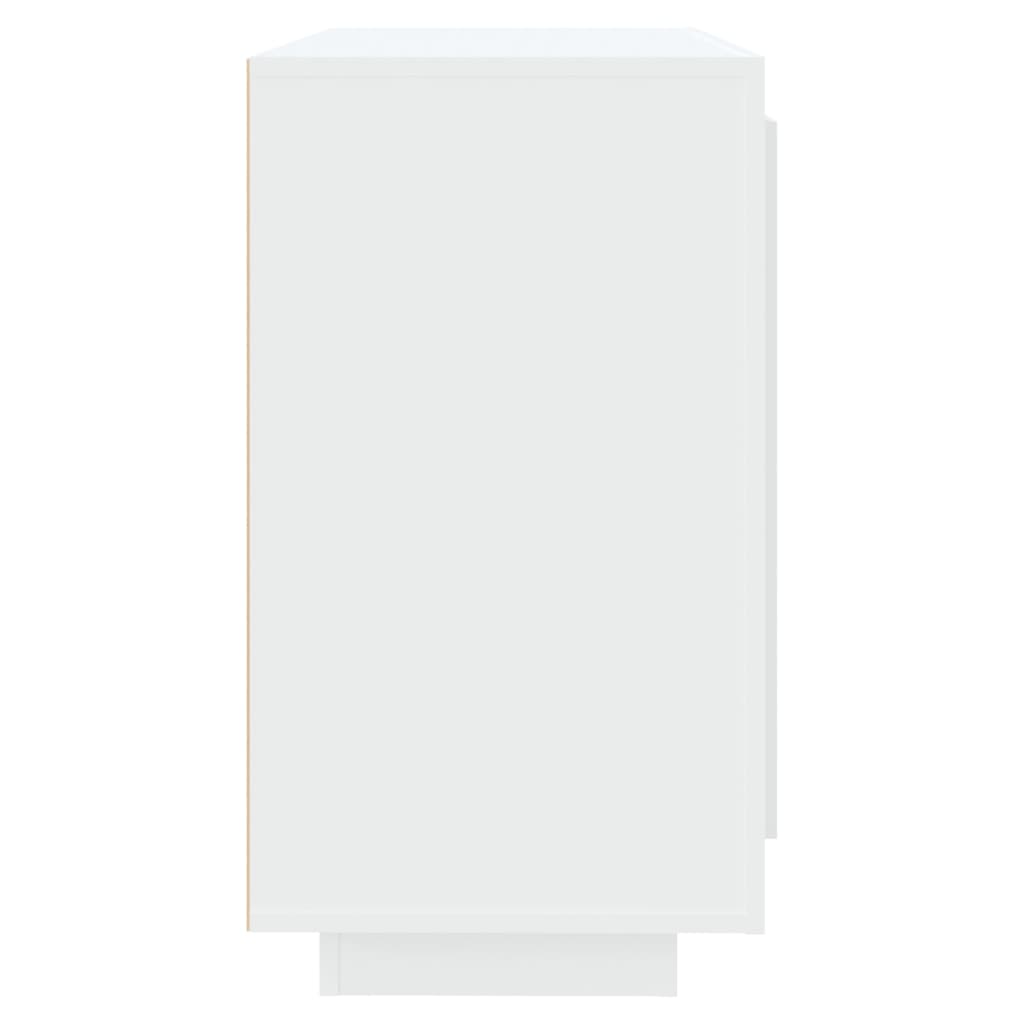 vidaXL Dulap, alb, 80x40x75 cm, lemn prelucrat vidaXL Dulap, alb, 80x40x75 cm, lemn prelucrat