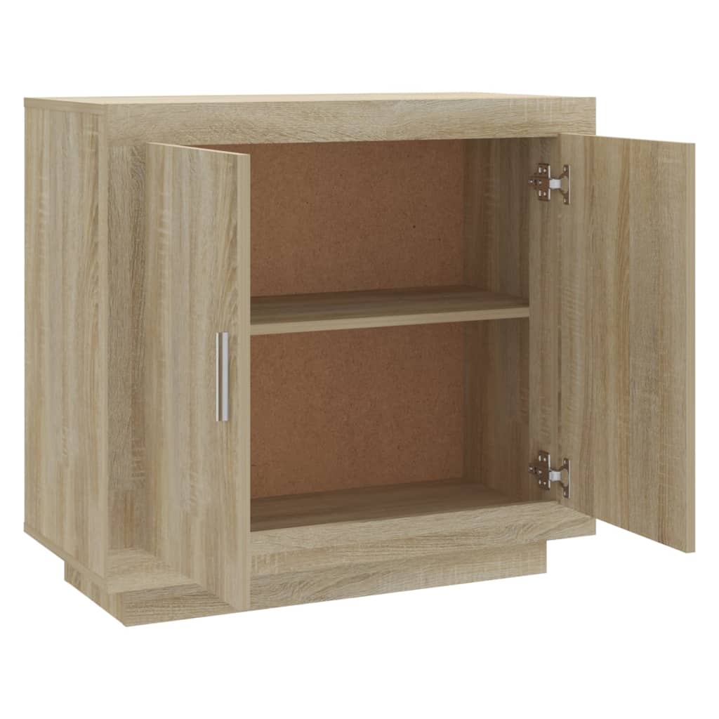 vidaXL Dulap, stejar sonoma, 80x40x75 cm, lemn compozit