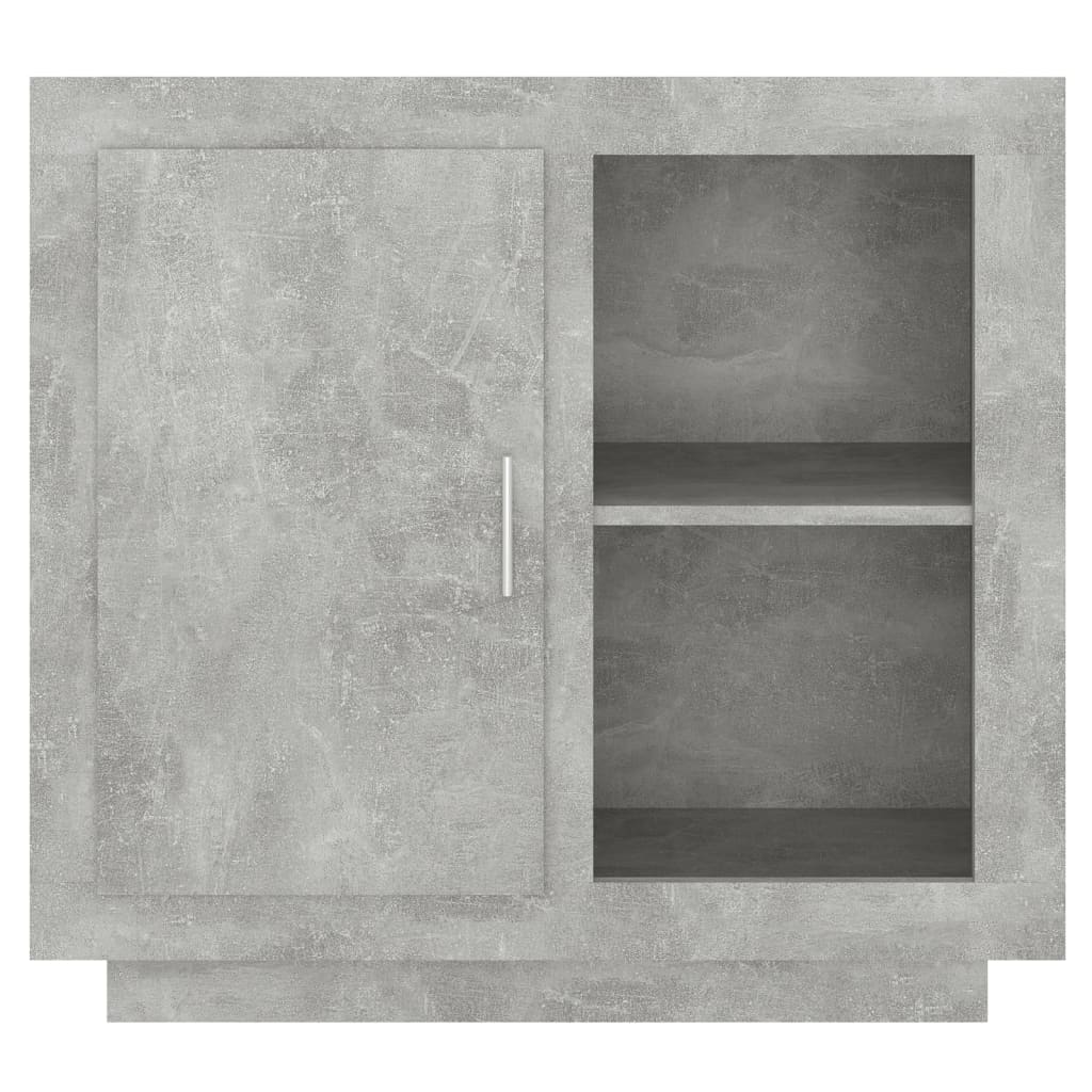 vidaXL Dulap, gri beton, 80x40x75 cm vidaXL Dulap, gri beton, 80x40x75 cm
