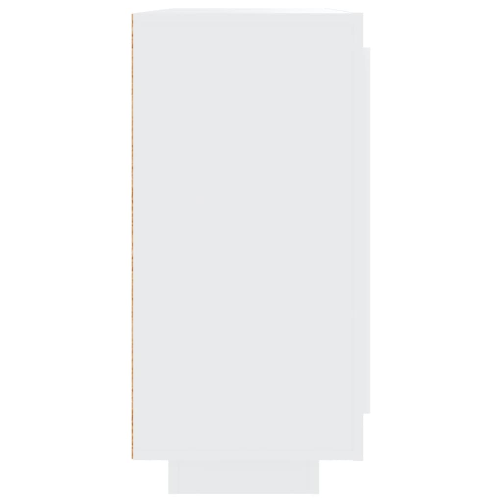 vidaXL Dulap, alb, 92x35x75 cm, lemn compozit