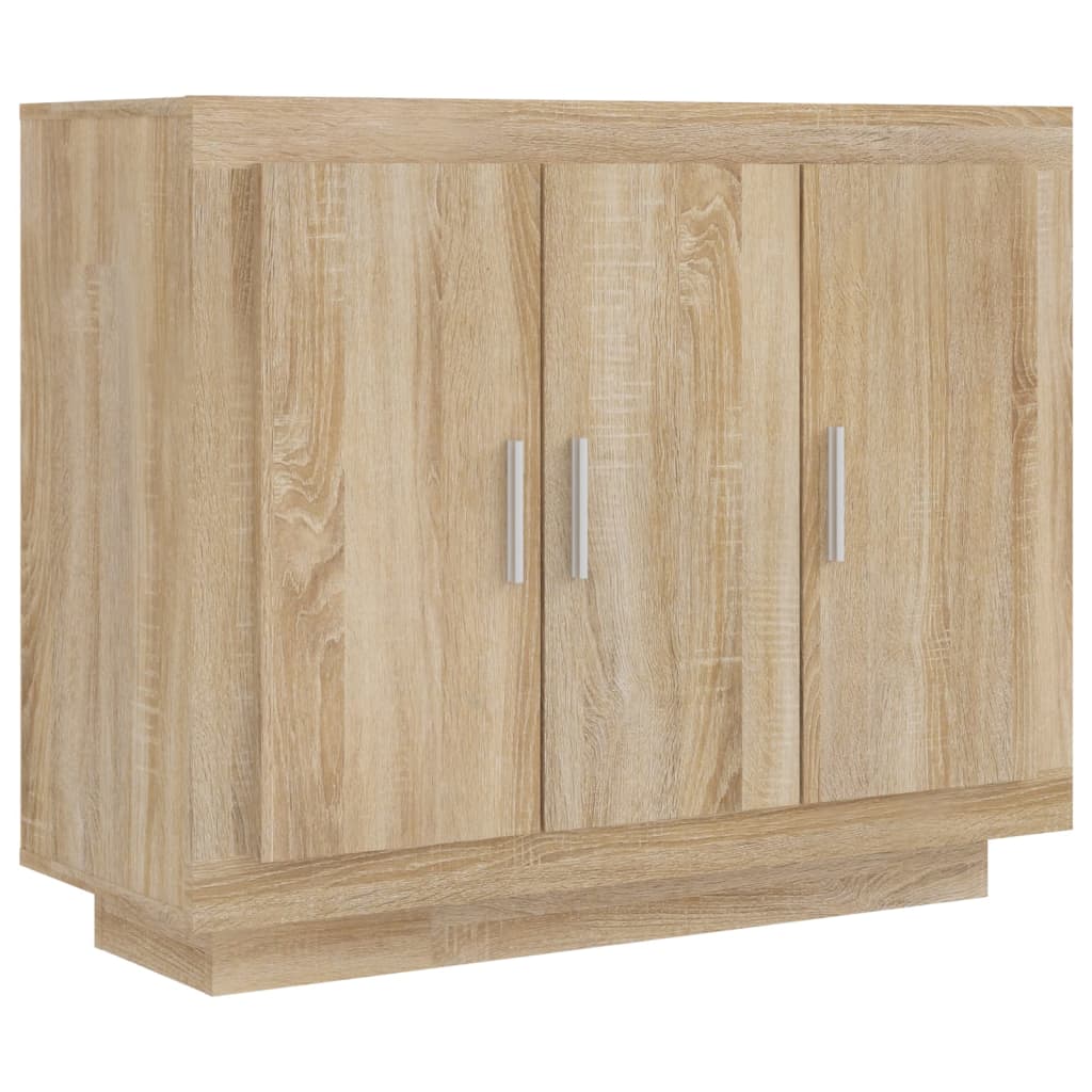 vidaXL Dulap, stejar sonoma, 92x35x75 cm, lemn compozit