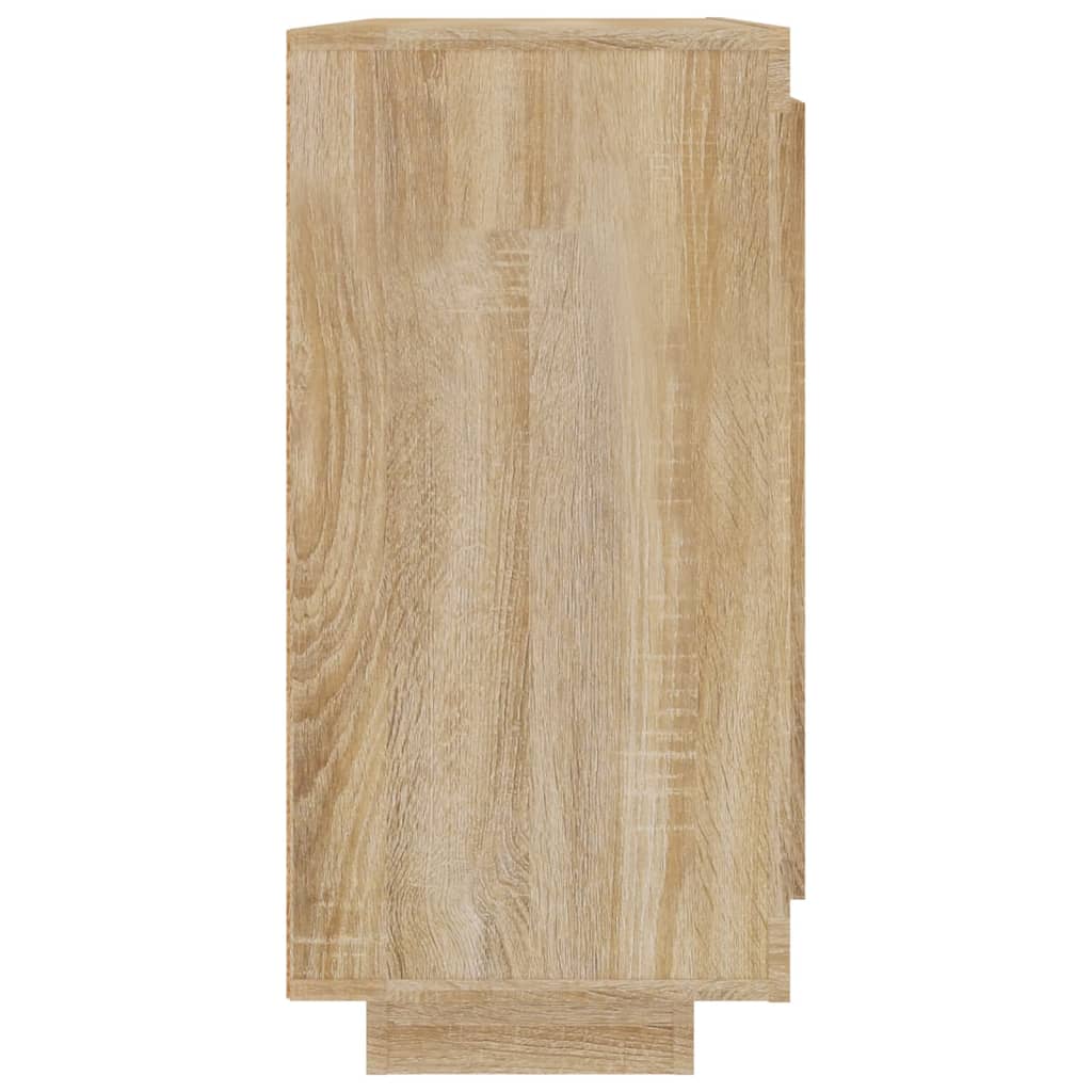 vidaXL Dulap, stejar sonoma, 92x35x75 cm, lemn compozit
