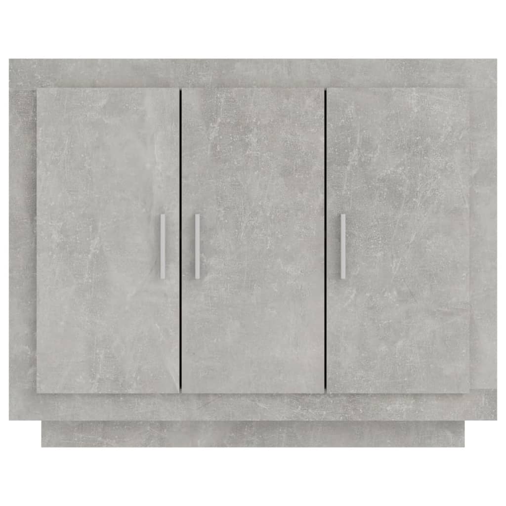 vidaXL Dulap, gri beton, 92x35x75 cm, lemn compozit vidaXL Dulap, gri beton, 92x35x75 cm, lemn compozit
