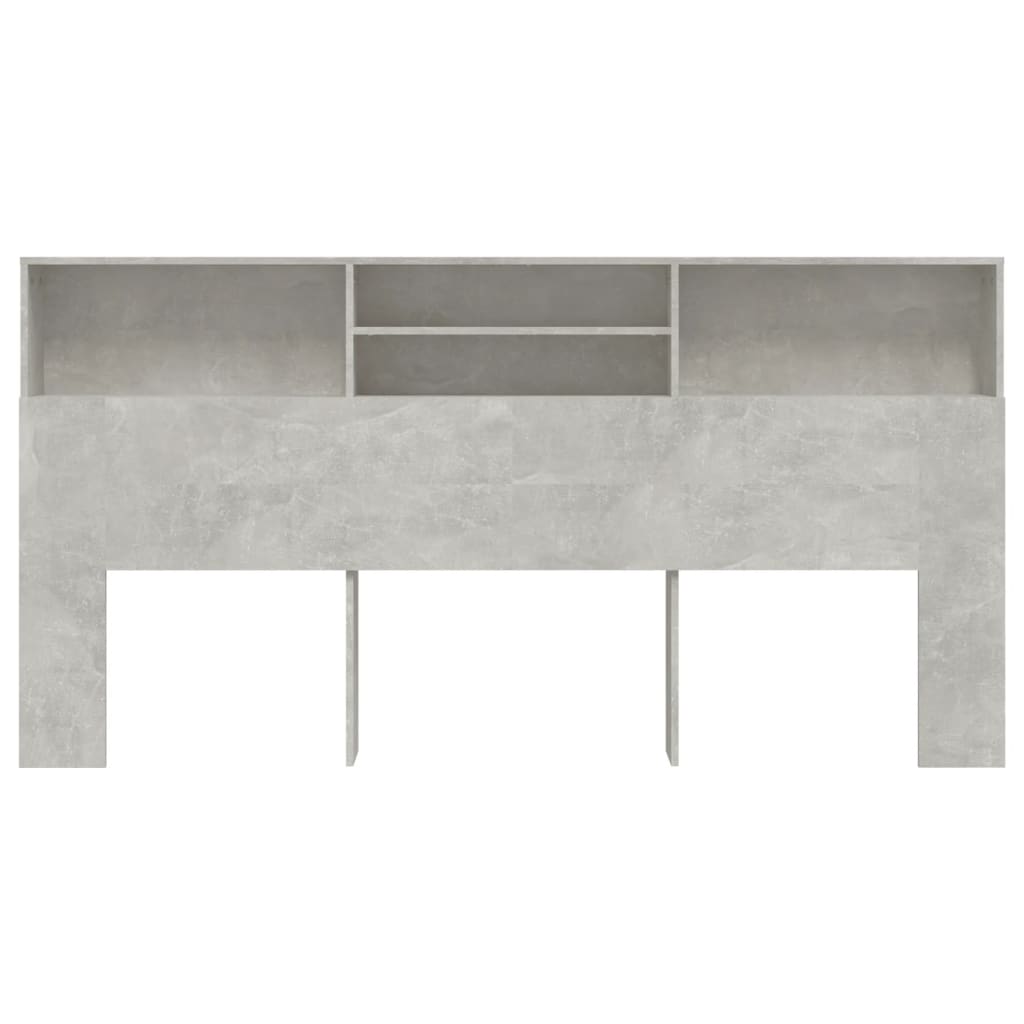 vidaXL Dulap tăblie, gri beton, 200x19x103,5 cm vidaXL Dulap tăblie, gri beton, 200x19x103,5 cm