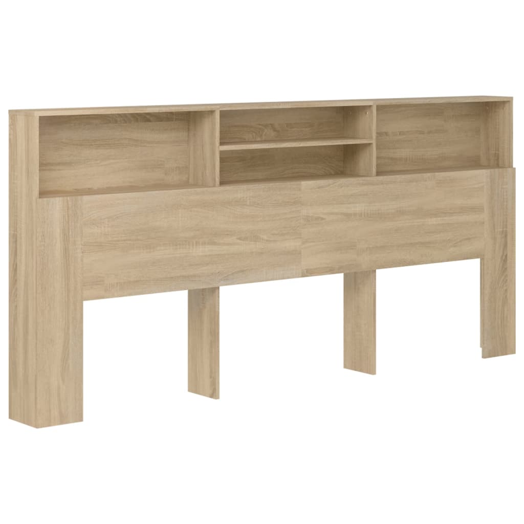 vidaXL Dulap tăblie, stejar Sonoma, 220x19x103,5 cm