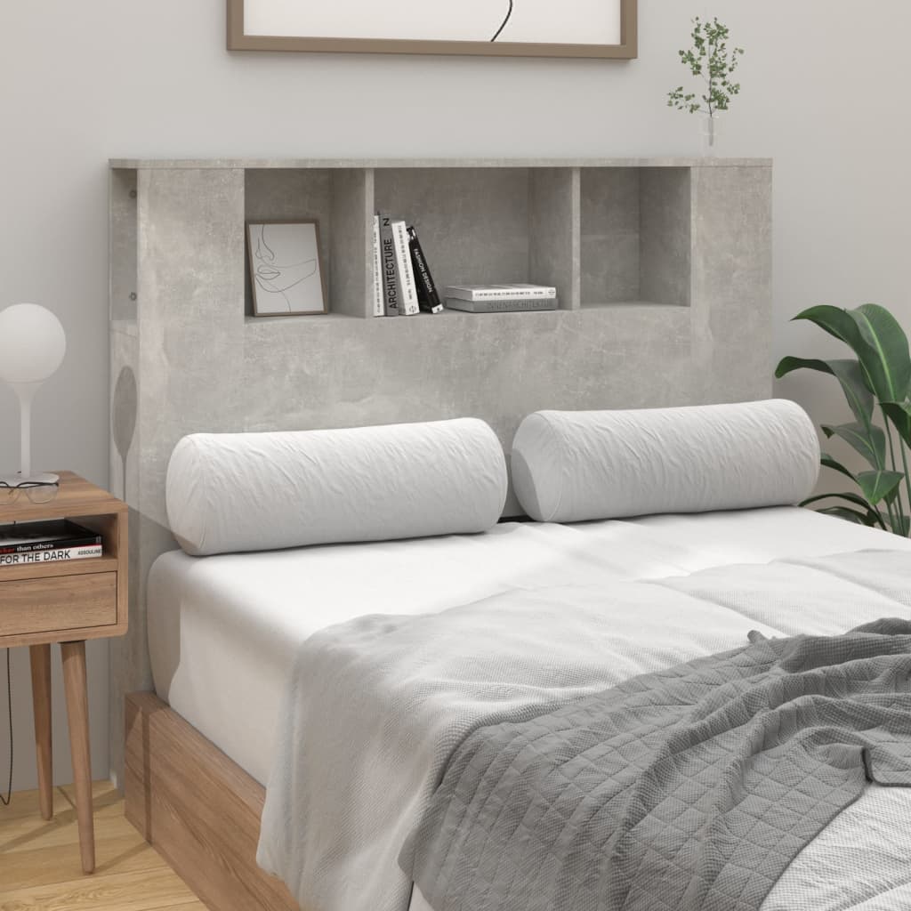 vidaXL Dulap tăblie, gri beton, 120x18,5x102,5 cm vidaXL Dulap tăblie, gri beton, 120x18,5x102,5 cm