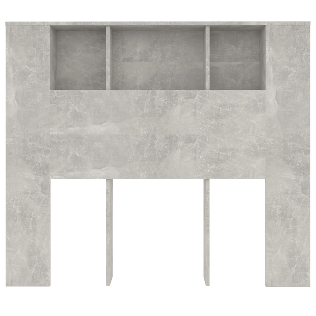 vidaXL Dulap tăblie, gri beton, 120x18,5x102,5 cm vidaXL Dulap tăblie, gri beton, 120x18,5x102,5 cm