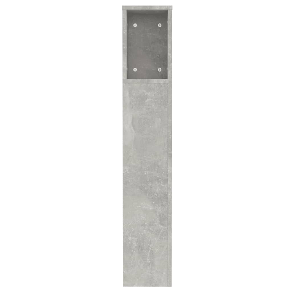 vidaXL Dulap tăblie, gri beton, 120x18,5x102,5 cm vidaXL Dulap tăblie, gri beton, 120x18,5x102,5 cm