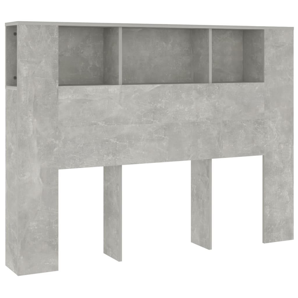 vidaXL Dulap tăblie, gri beton, 140x18,5x104,5 cm vidaXL Dulap tăblie, gri beton, 140x18,5x104,5 cm