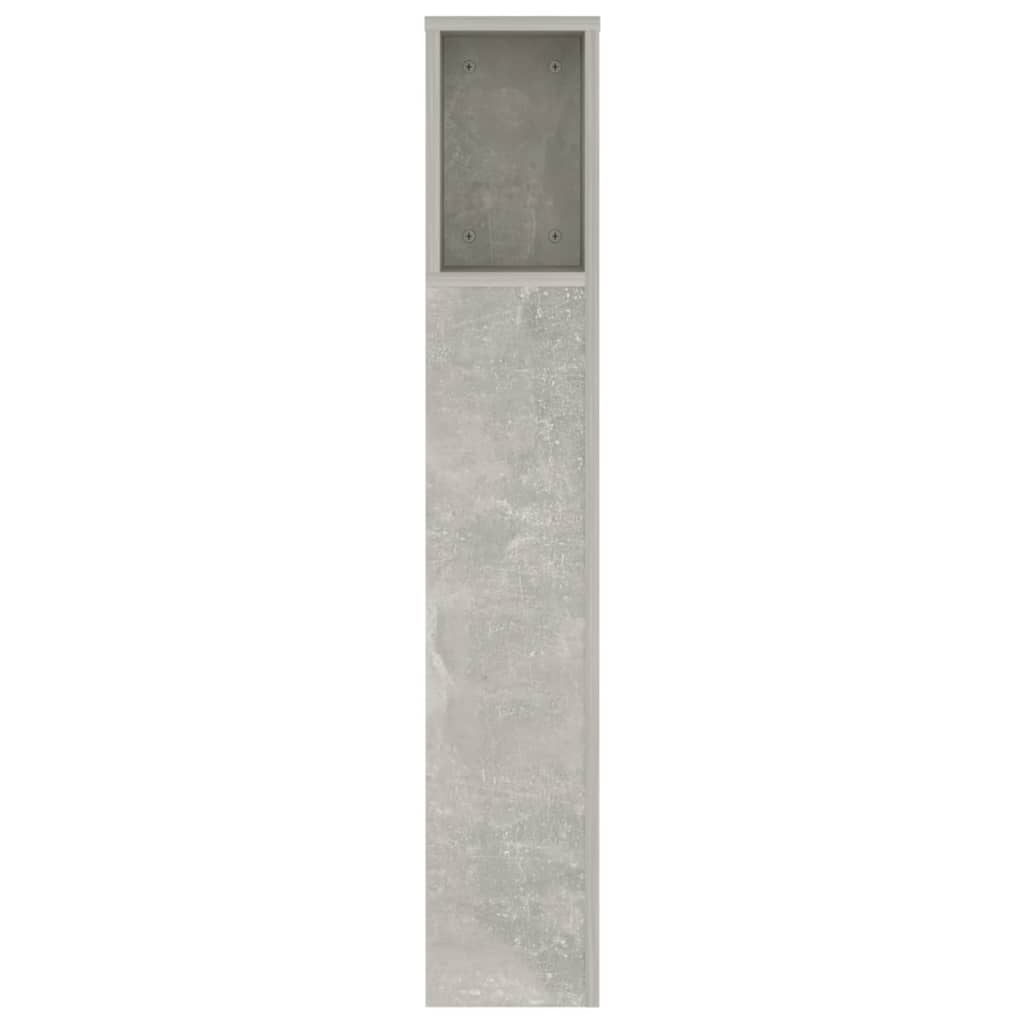 vidaXL Dulap tăblie, gri beton, 140x18,5x104,5 cm vidaXL Dulap tăblie, gri beton, 140x18,5x104,5 cm