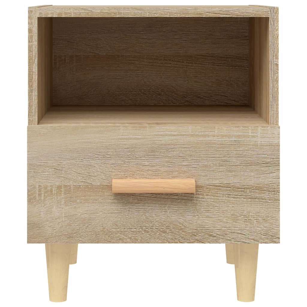 vidaXL Noptiere, 2 buc., stejar sonoma, 40x35x47 cm