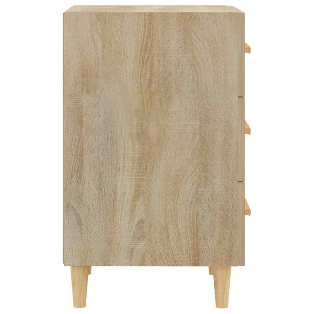 vidaXL Noptieră, stejar sonoma, 40x40x66 cm, lemn compozit vidaXL Noptieră, stejar sonoma, 40x40x66 cm, lemn compozit