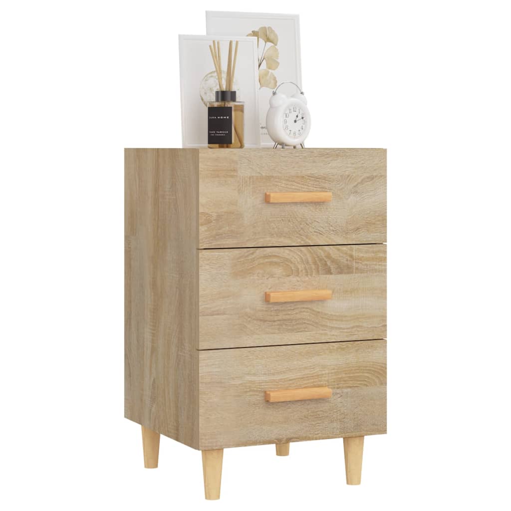 vidaXL Noptieră, stejar sonoma, 40x40x66 cm, lemn compozit vidaXL Noptieră, stejar sonoma, 40x40x66 cm, lemn compozit