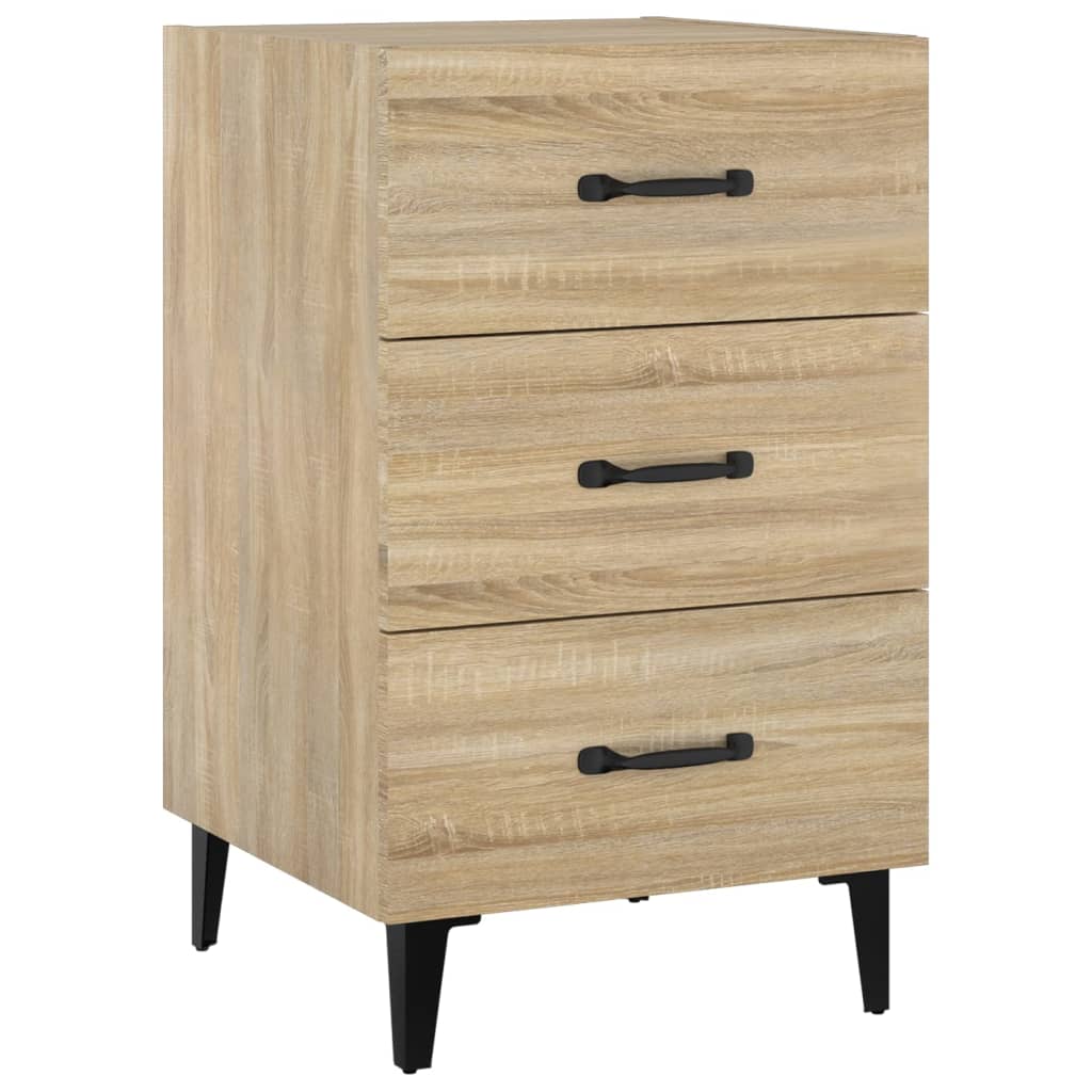 vidaXL Noptieră, stejar sonoma, 40x40x66 cm, lemn compozit vidaXL Noptieră, stejar sonoma, 40x40x66 cm, lemn compozit