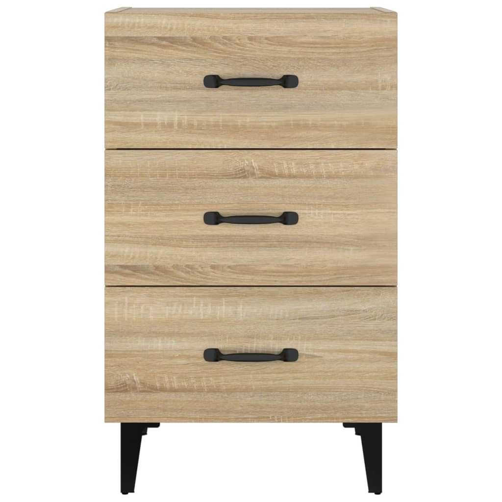 vidaXL Noptieră, stejar sonoma, 40x40x66 cm, lemn compozit vidaXL Noptieră, stejar sonoma, 40x40x66 cm, lemn compozit