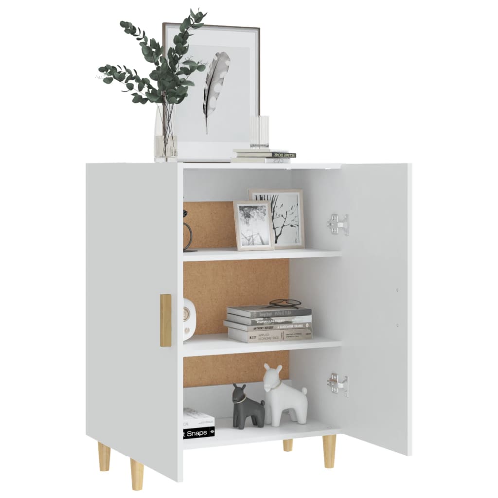 vidaXL Servantă, alb, 70x34x90 cm, lemn prelucrat vidaXL Servantă, alb, 70x34x90 cm, lemn prelucrat