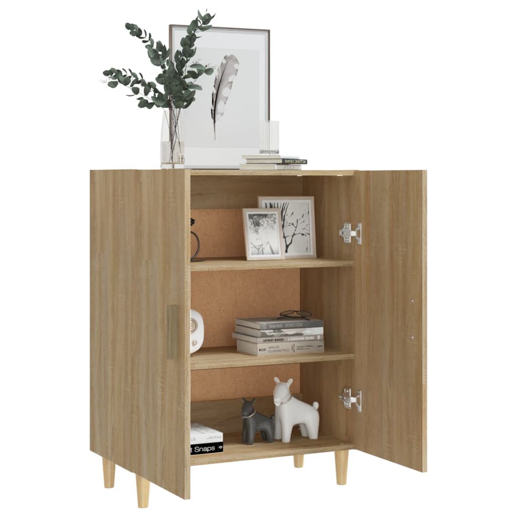 vidaXL Servantă, stejar sonoma, 70x34x90 cm, lemn prelucrat