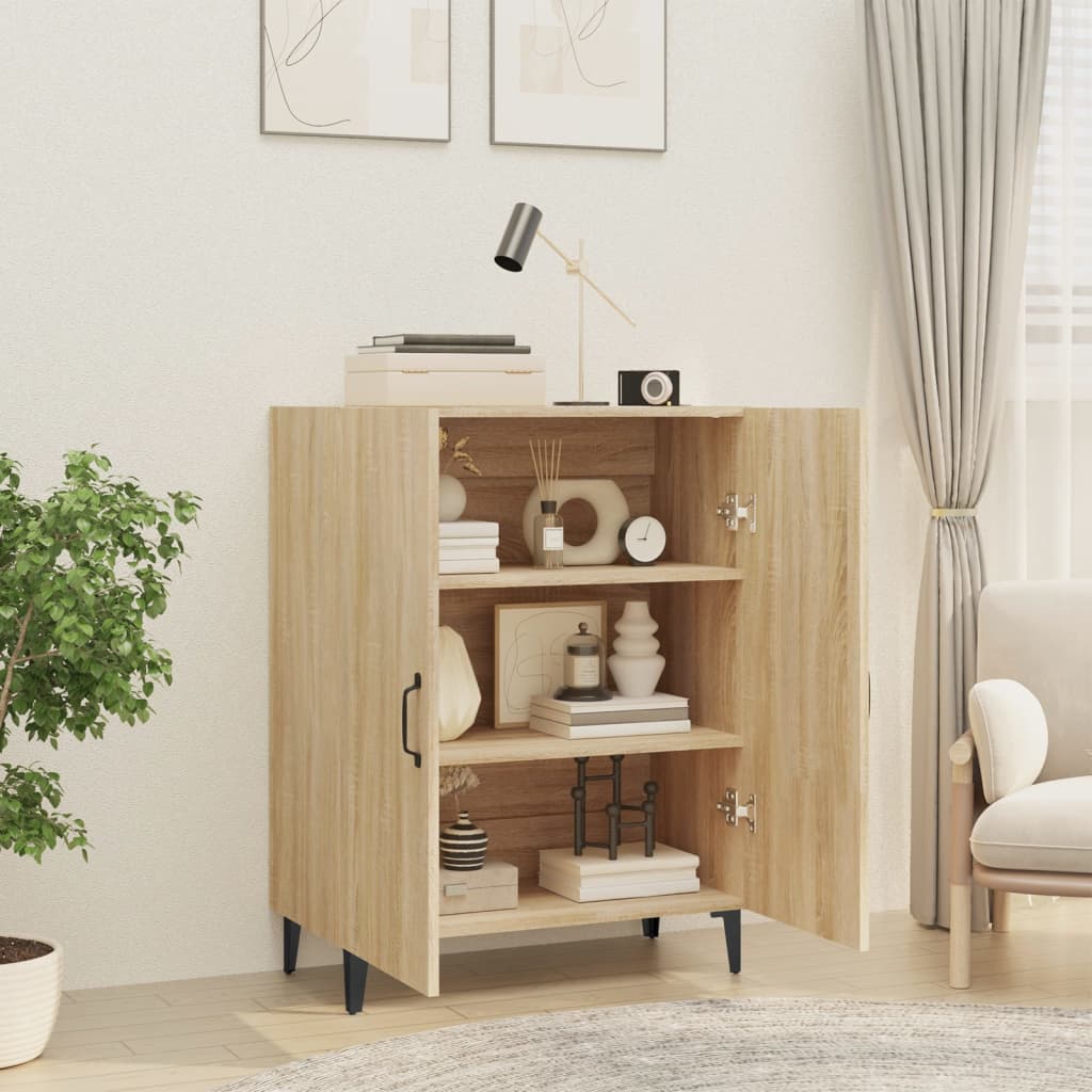 vidaXL Servantă, stejar sonoma, 70x34x90 cm, lemn prelucrat