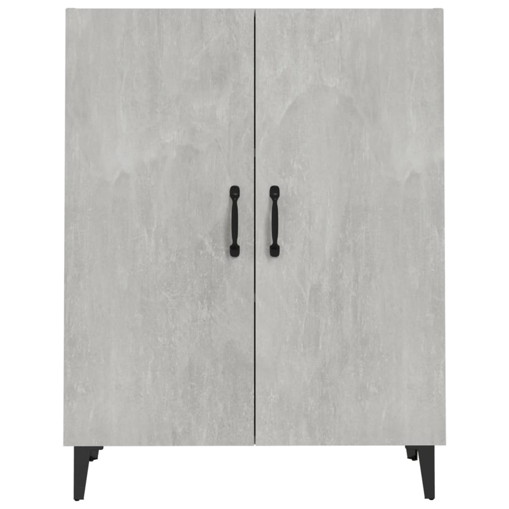 vidaXL Servantă, gri beton, 70x34x90 cm, lemn prelucrat