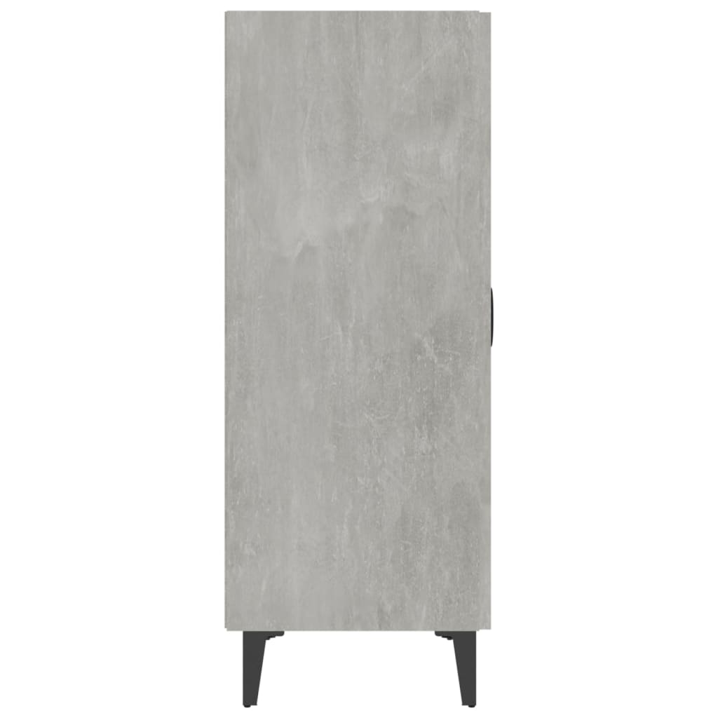 vidaXL Servantă, gri beton, 70x34x90 cm, lemn prelucrat