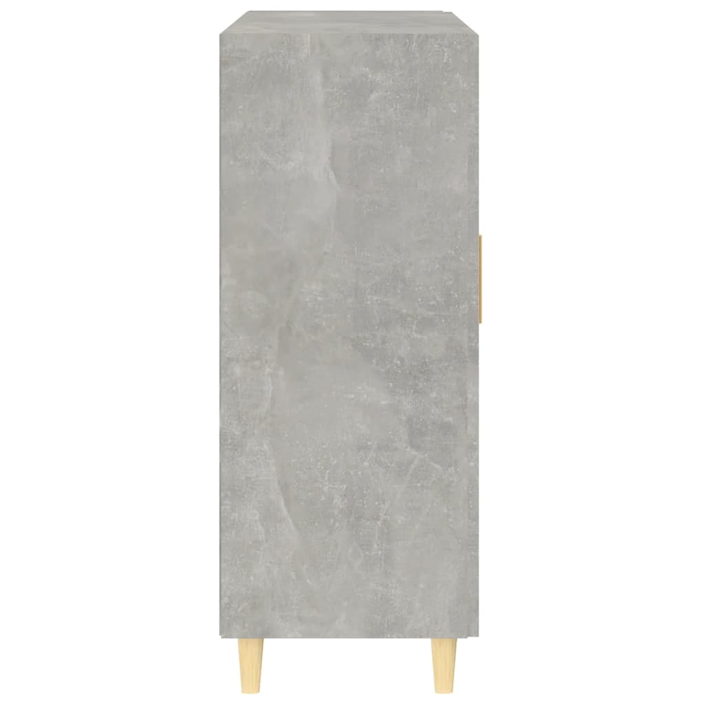 vidaXL Dulap, gri beton, 69,5x34x90 cm, lemn compozit vidaXL Dulap, gri beton, 69,5x34x90 cm, lemn compozit