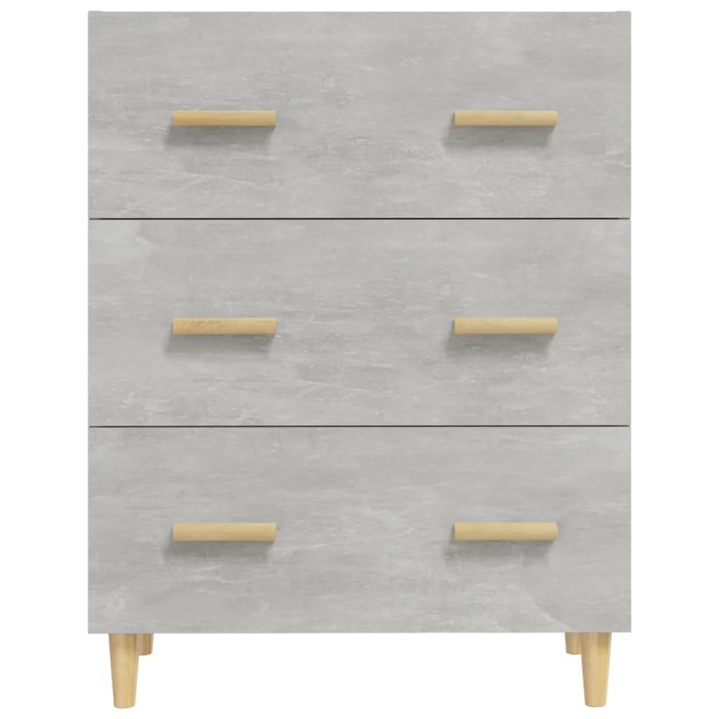 vidaXL Servantă, gri beton, 70x34x90 cm, lemn prelucrat vidaXL Servantă, gri beton, 70x34x90 cm, lemn prelucrat