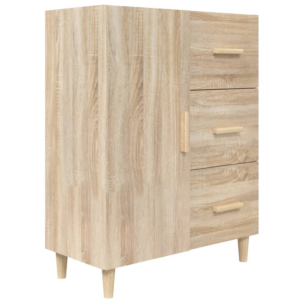 vidaXL Dulap, stejar sonoma, 69,5x34x90 cm, lemn compozit