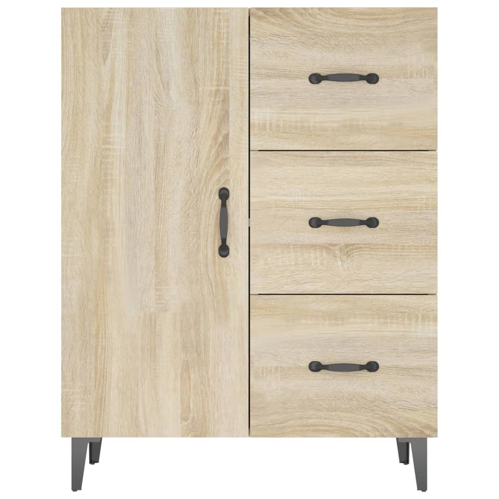 vidaXL Dulap, stejar sonoma, 69,5x34x90 cm, lemn compozit