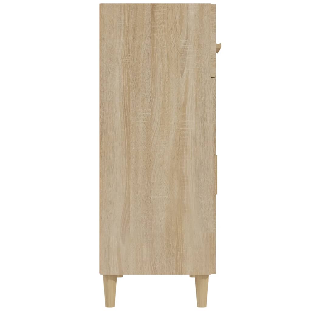vidaXL Servantă, stejar sonoma, 69,5x34x90 cm, lemn prelucrat