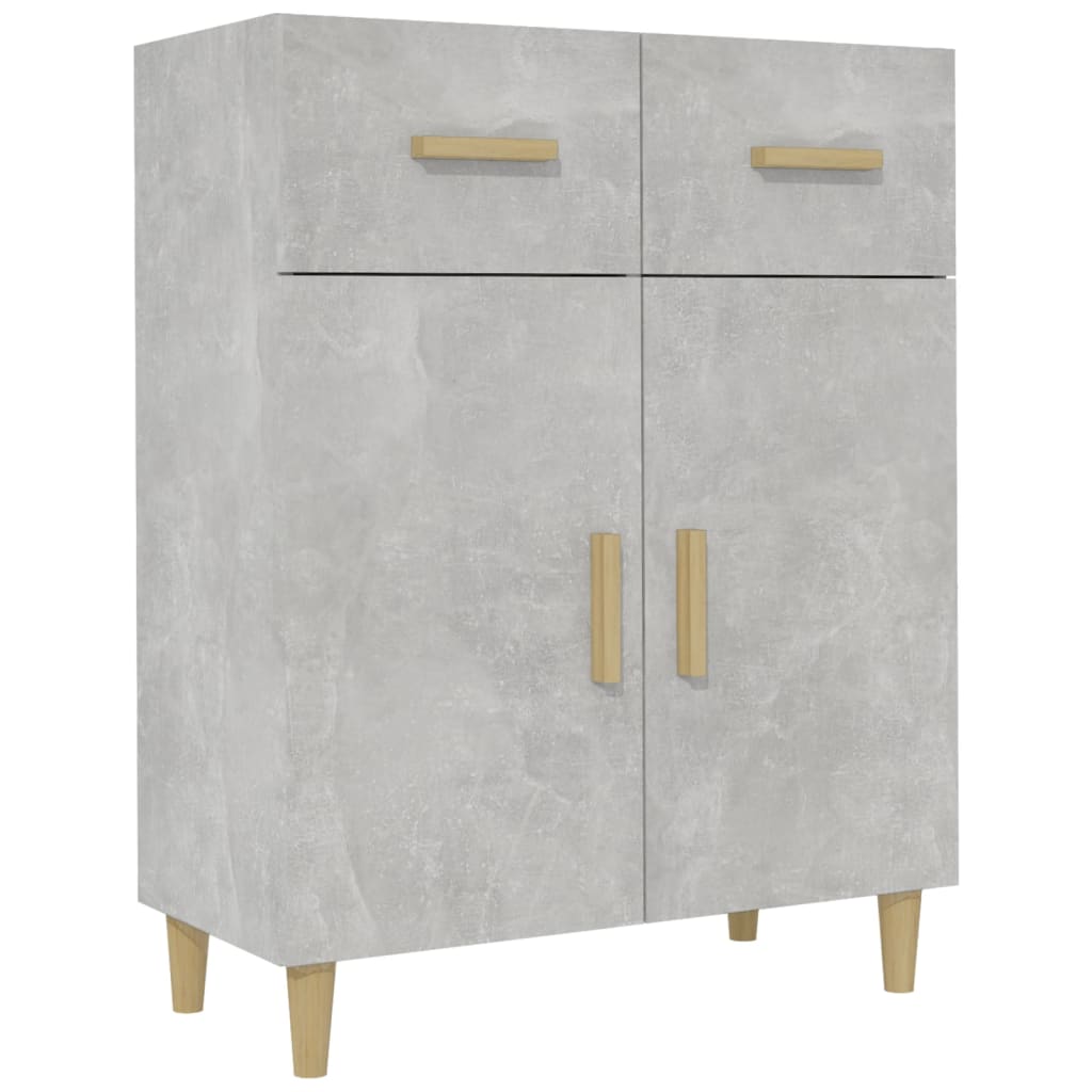 vidaXL Măsuță de cafea, gri beton, 69,5x34x89 cm, lemn prelucrat vidaXL Măsuță de cafea, gri beton, 69,5x34x89 cm, lemn prelucrat