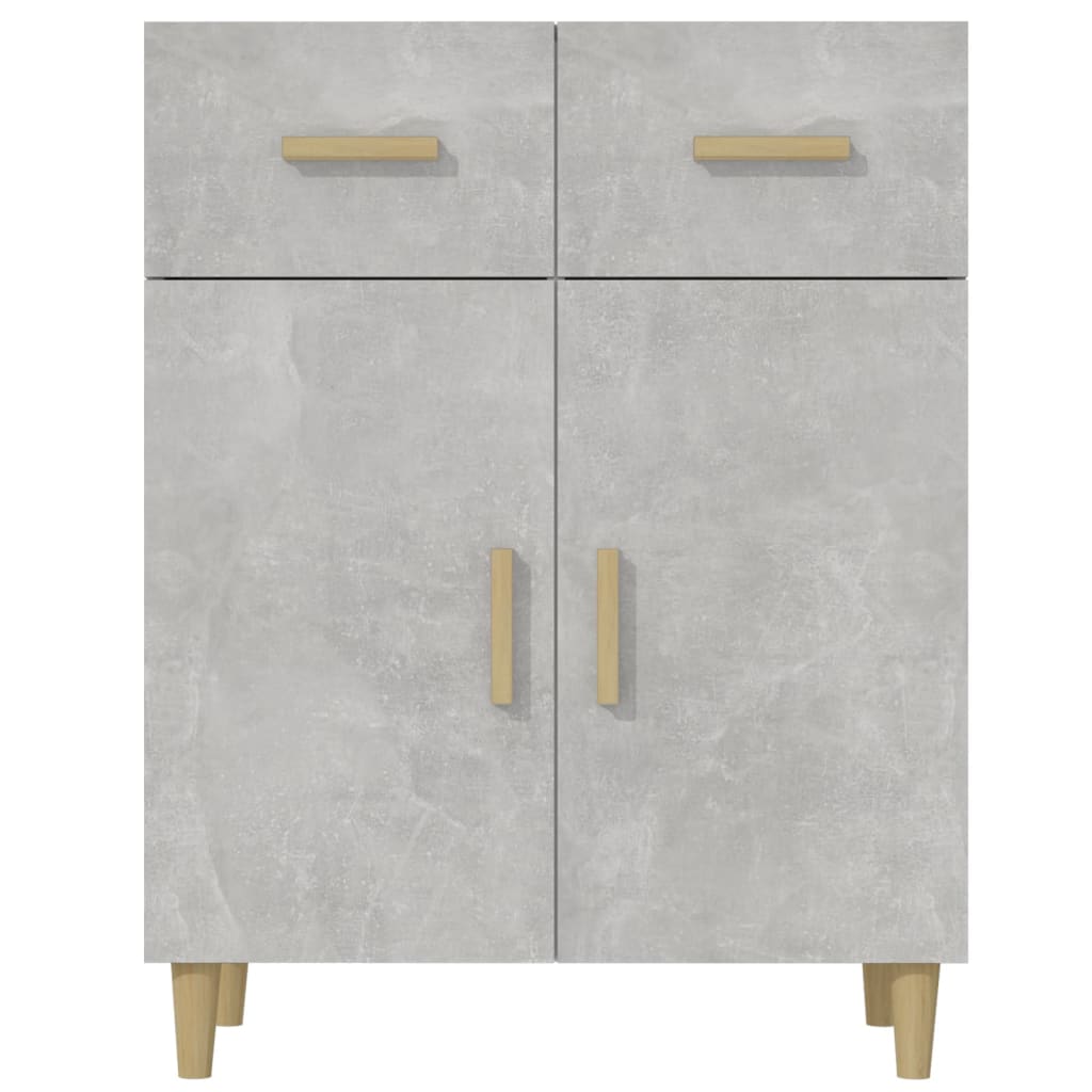 vidaXL Măsuță de cafea, gri beton, 69,5x34x89 cm, lemn prelucrat vidaXL Măsuță de cafea, gri beton, 69,5x34x89 cm, lemn prelucrat