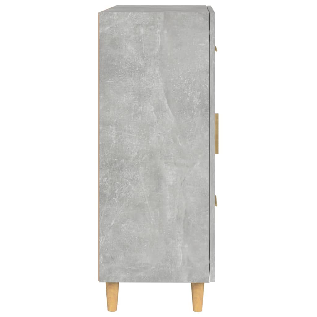 vidaXL Dulap, gri beton, 69,5x34x90 cm, lemn compozit vidaXL Dulap, gri beton, 69,5x34x90 cm, lemn compozit