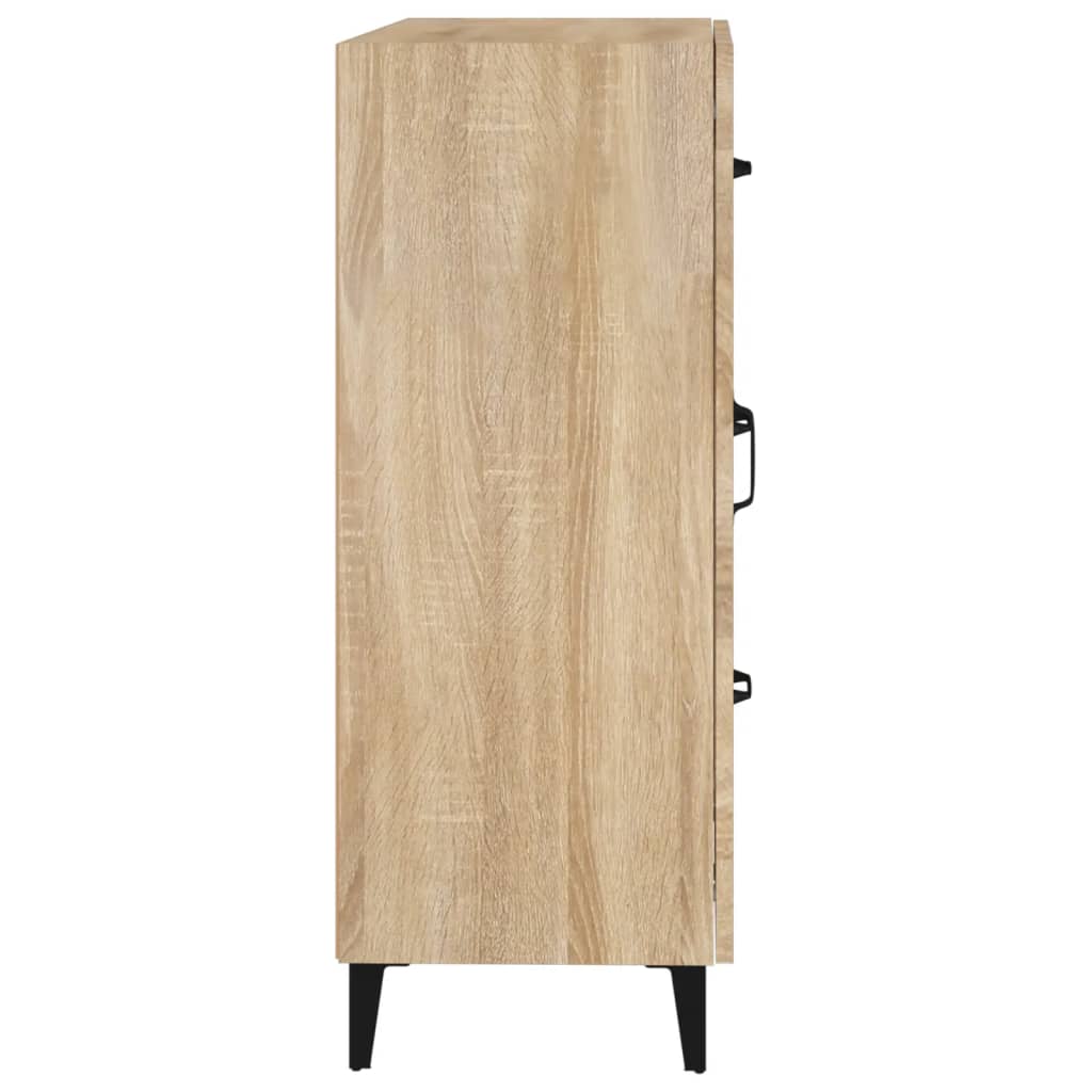 vidaXL Dulap, stejar sonoma, 69,5x34x90 cm, lemn compozit